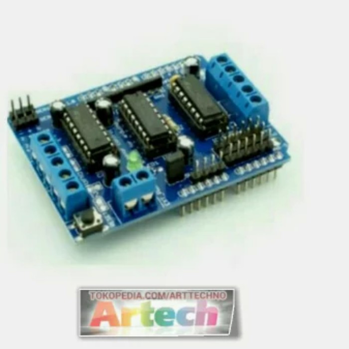 Jual L293D Module Motor Driver Arduino Uno Mega Raspberry | Shopee ...