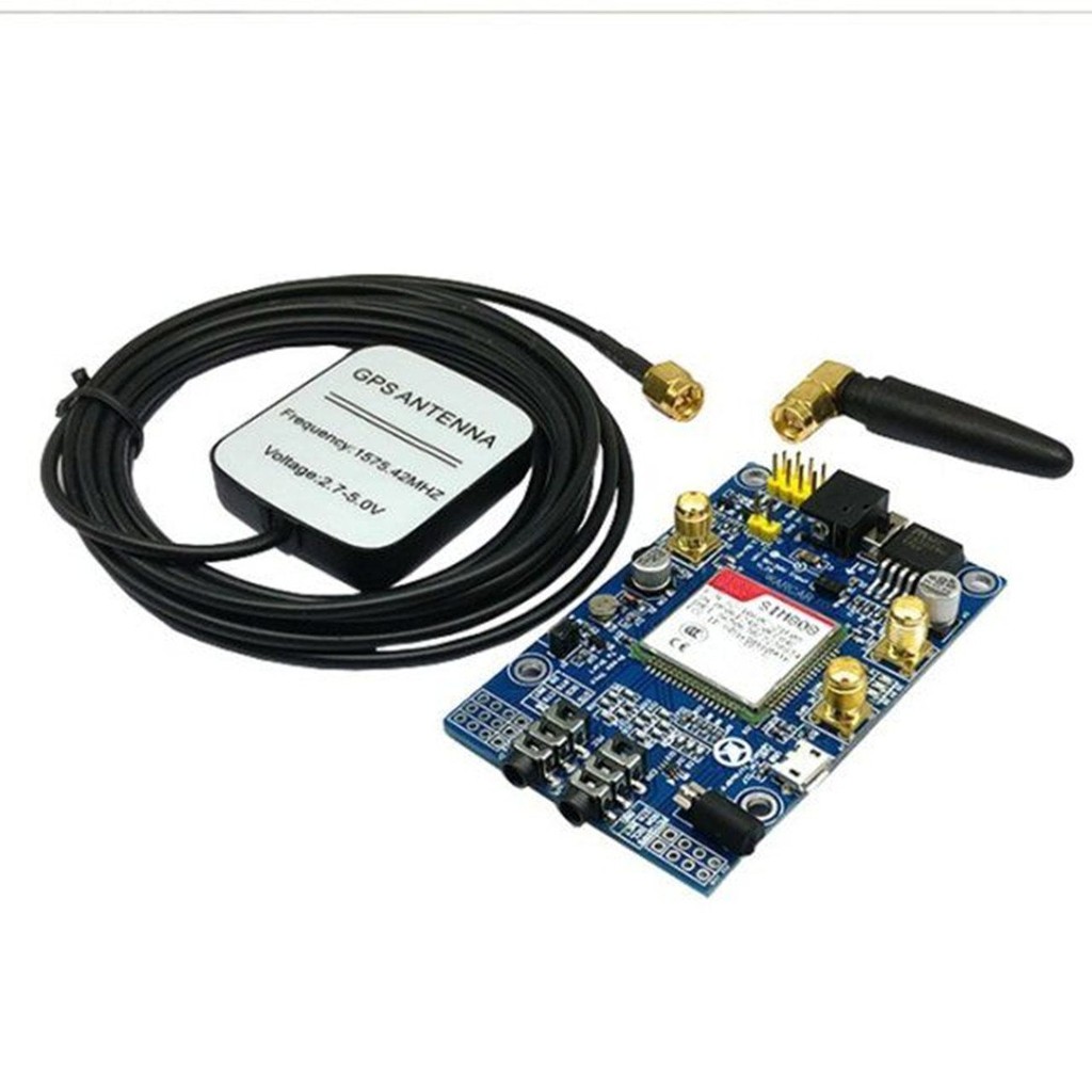 Jual SIM808 GSM GPRS GPS Module Board Arduino Raspberry + Antenna ...