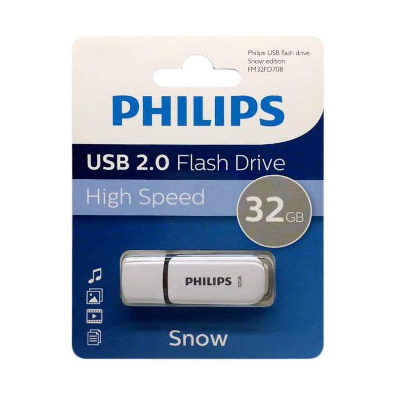Jual PHILIPS USB 2.0 Flash Drive Flashdisk Snow Edition - 16GB / 32GB ...
