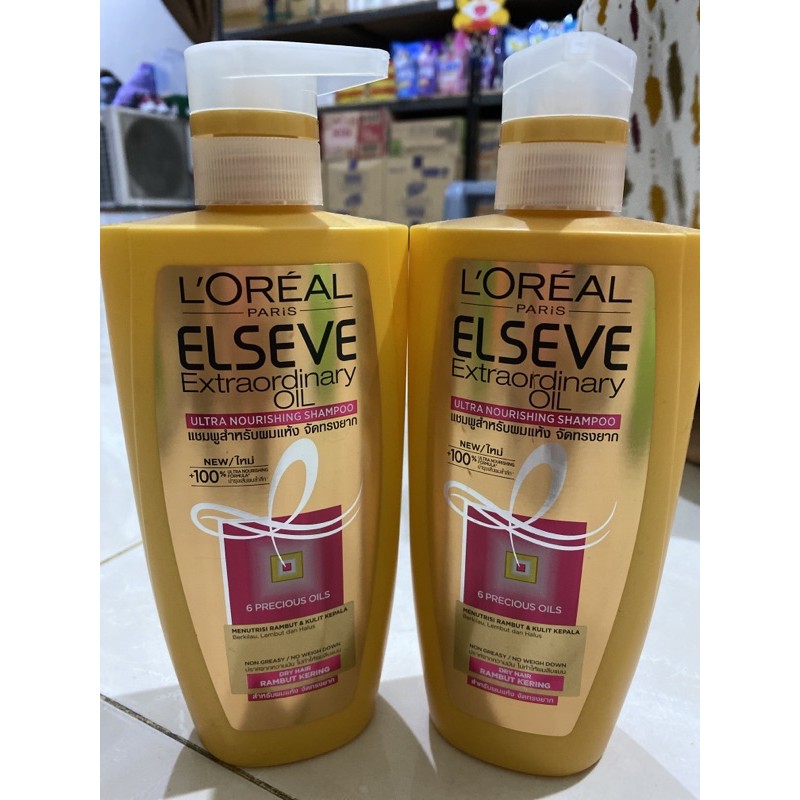 Jual SHAMPO LOREAL EXTRAORDINARY OIL RAMBUT KERING / SHAMPO LOREAL
