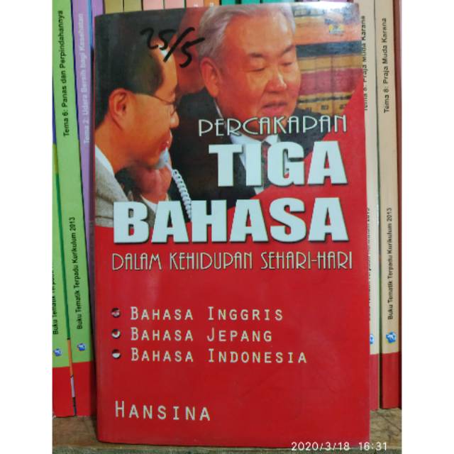 Jual Percakapan Tiga Bahasa Inggris Jepang Indonesia | Shopee Indonesia