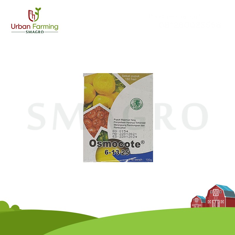 Jual OSMOCOTE DEKASTAR 6 13 25 100 Gram Pupuk Buah Bunga Shopee Indonesia