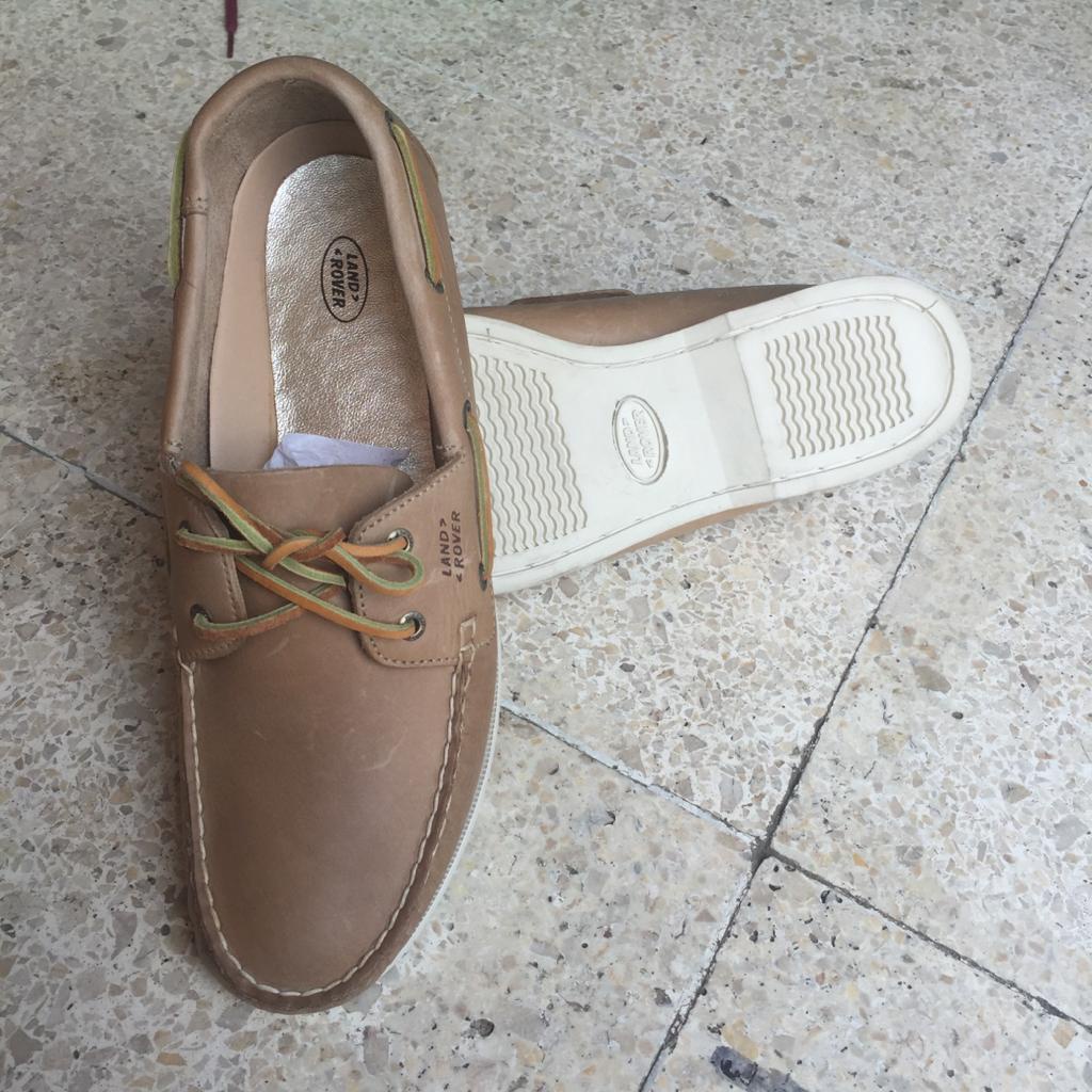 Jual Sepatu casual kulit land rover original slip on sisa export ...
