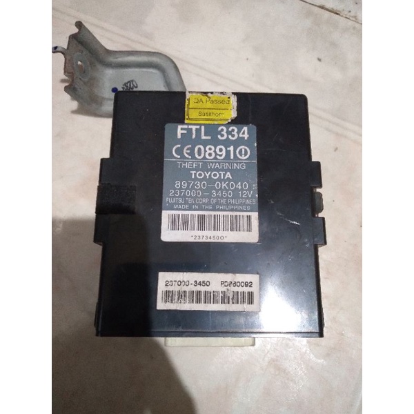 Jual theft warning innova atau modul alarm ecu alarm innova 89730-0k040 ...