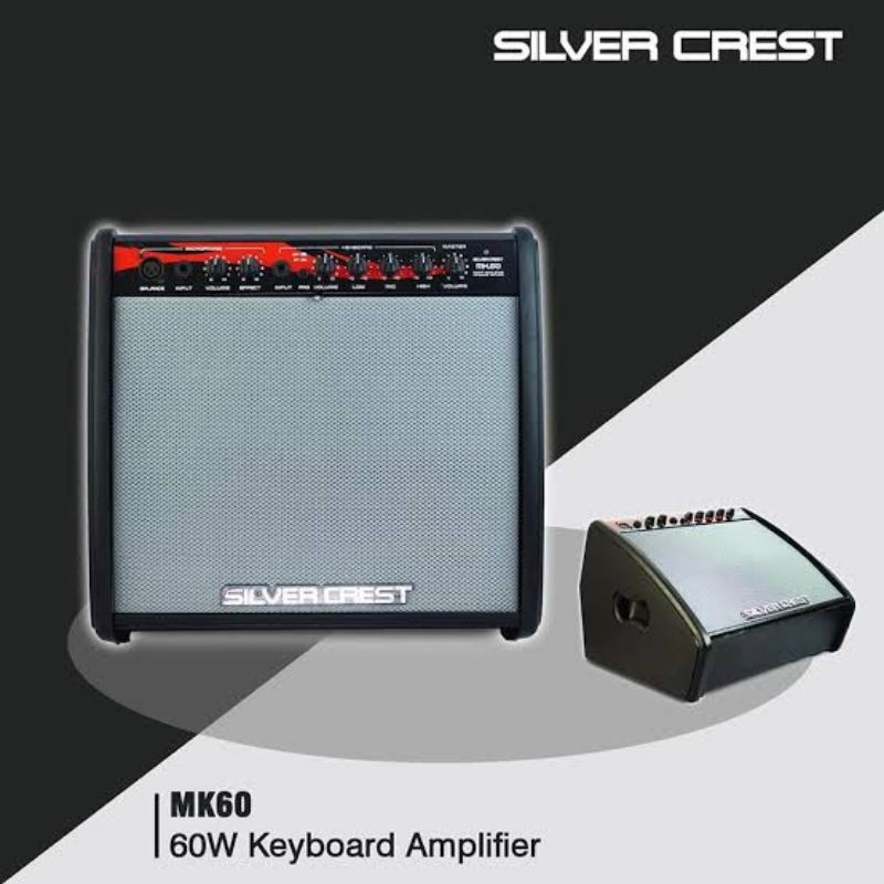 Jual AMPLI KEYBOARD SILVER CREST MK60 8" AMPLIFIER SPEAKER KEYBOARD Shopee Indonesia