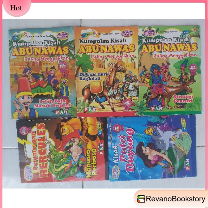 Jual Kumpulan Kisah Abu Nawas 5 Buku | Shopee Indonesia