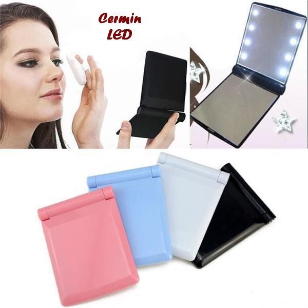 Jual V77 KACA RIAS CERMIN LED 8 LAMPU LED | Shopee Indonesia