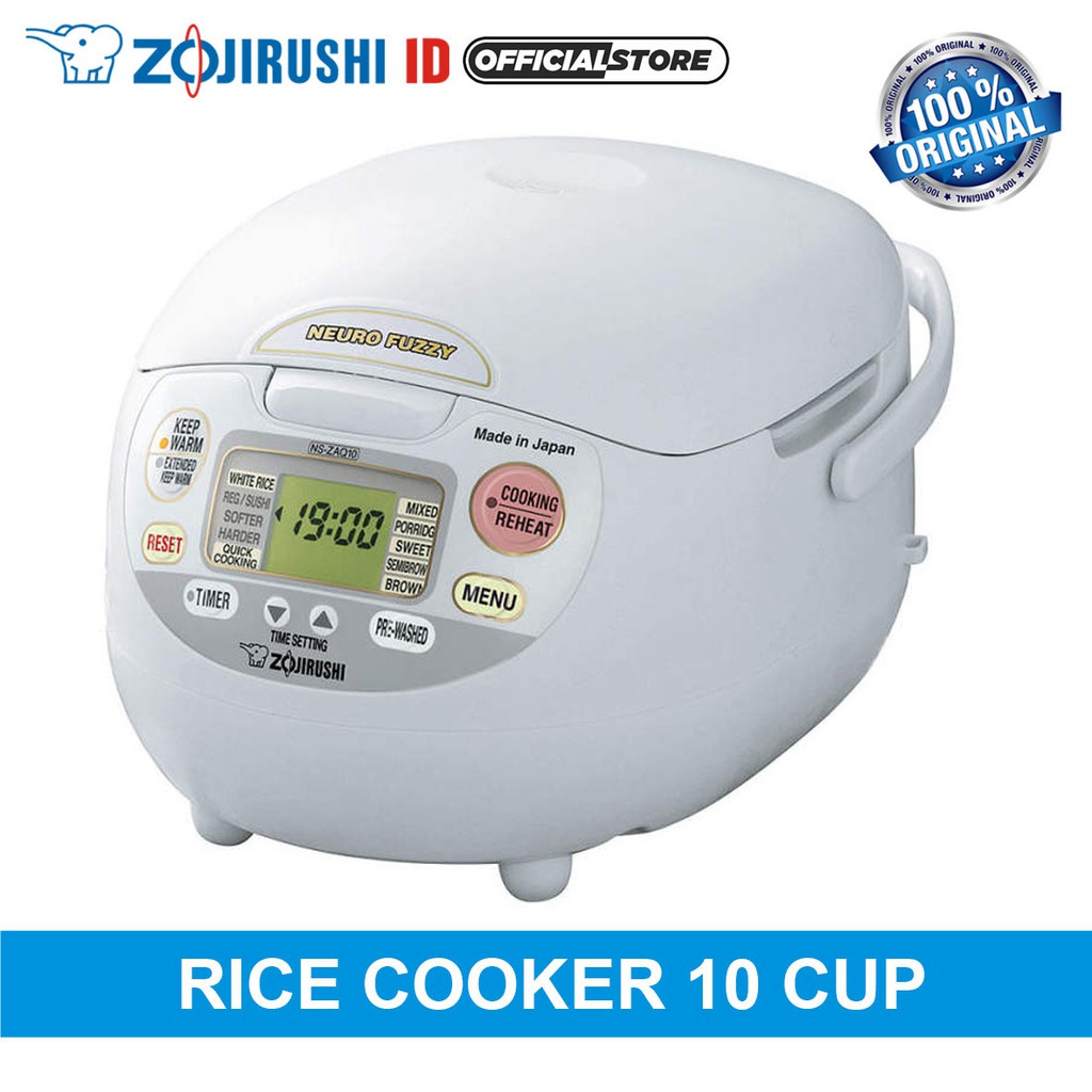 Jual Zojirushi Rice Cooker Digital Neuro Fuzzy Logic NSZAQ 18 WZ 1.8