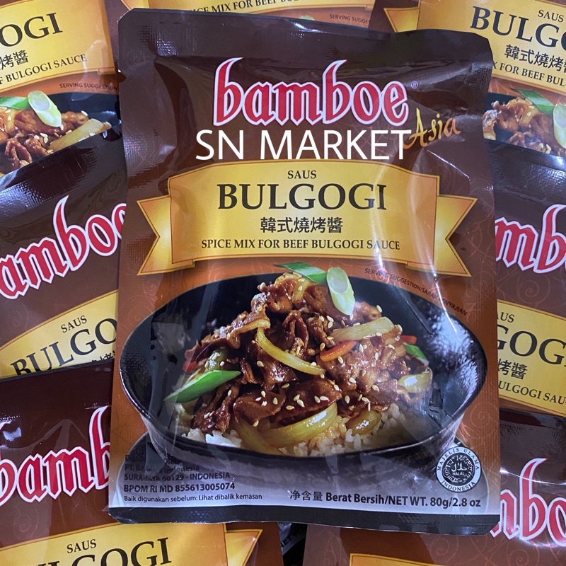 Jual Bamboe Asia Saus Bulgogi Gr Shopee Indonesia