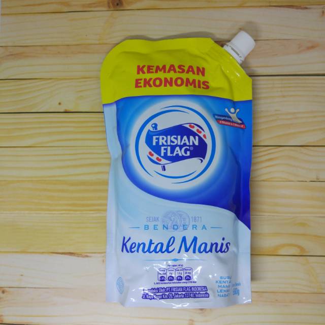 Jual Frisian Flag Susu Kental Manis/Susu Kental Manis Putih Pouch 545