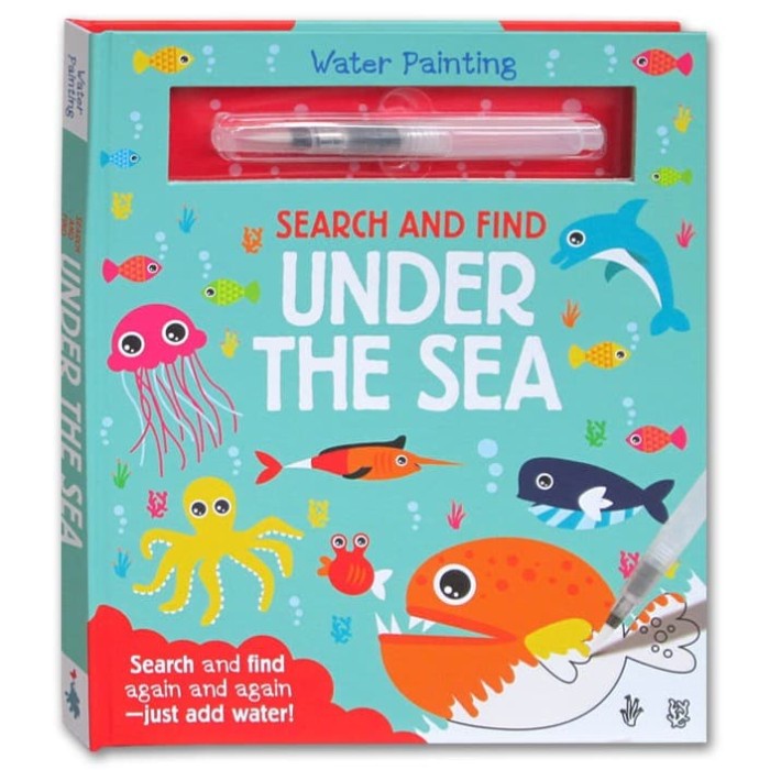 Jual Magic Water Painting Search & Find Under The Sea Board Book ...