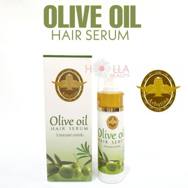 Jual ARBUTINA OLIVE OIL HAIR GROWTH & HAIR LOSS SERUM / PENUMBUH RAMBUT