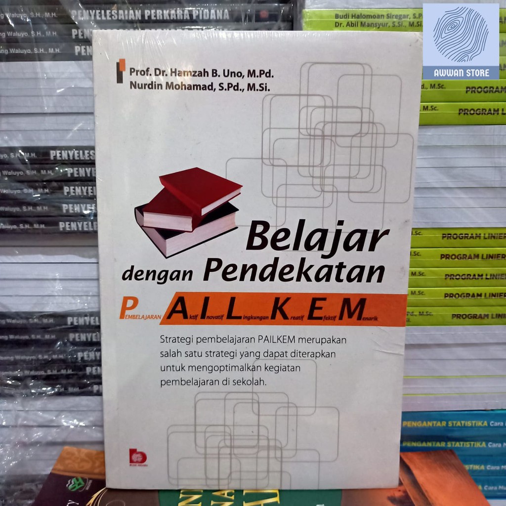 Jual Belajar Dengan Pendekatan Pailkem Hamzah B Uno Bumi Aksara