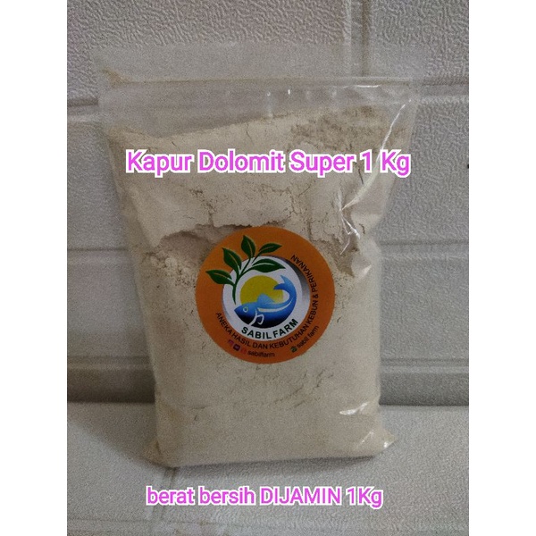 Jual Pupuk Kapur Dolomit Super Repack 1kg Shopee Indonesia