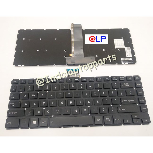 Jual Keyboard Toshiba Satelite E45 E45W L40-C L45D-B L45DT-B L45T-B ...