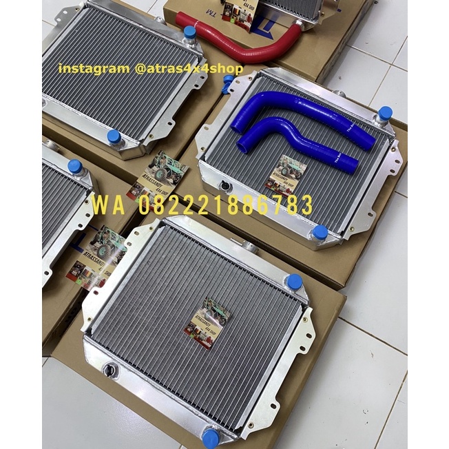 Jual Radiator alumunium baru gress jimny katana racing grade A kualitas ...