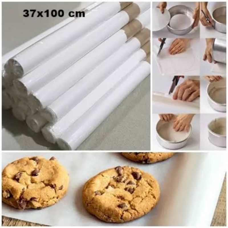 Jual kertas Roti Baking Paper anti lengket | Shopee Indonesia