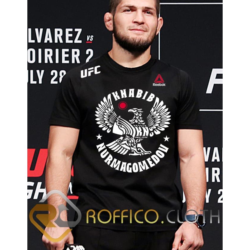 Jual Kaos Tshirt Khabib Nurmagomedov UFC MMA 06 | Shopee Indonesia