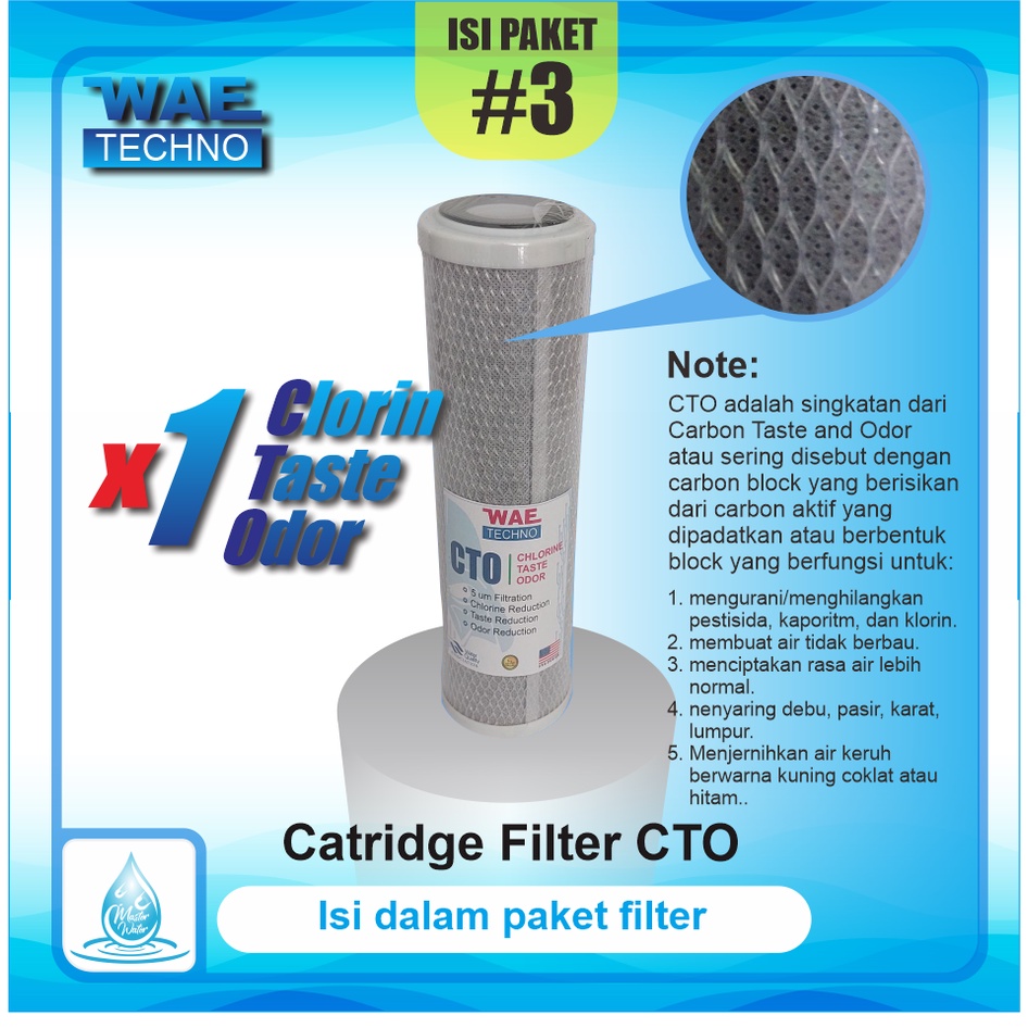 Jual Paket filter RO / paket filter air / ukuran 10inch | Shopee Indonesia