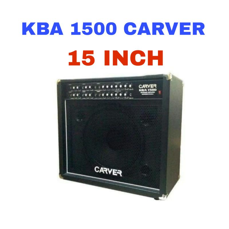 Jual SPEAKER AMPLIFIER KEYBOARD CARVER KBA1500 15 INCH Shopee Indonesia