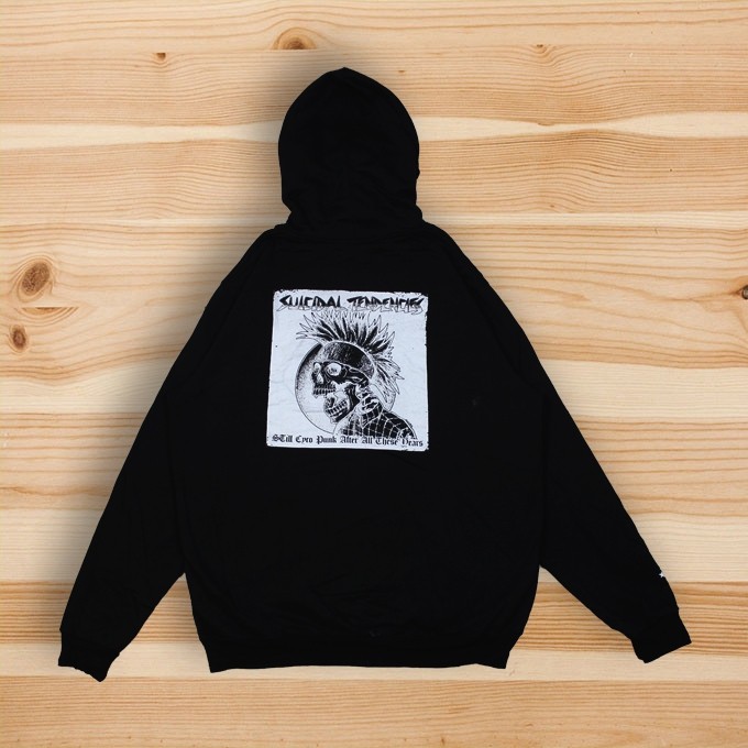 Converse x top suicidal tendencies hoodie