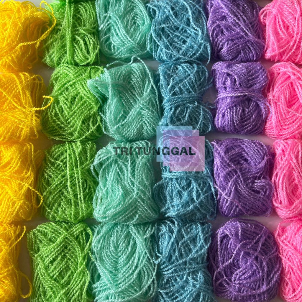 Jual Benang Siet Wol Rajut Warna 1 Roll Cotton 12 Meter Woll Wool Yarn ...