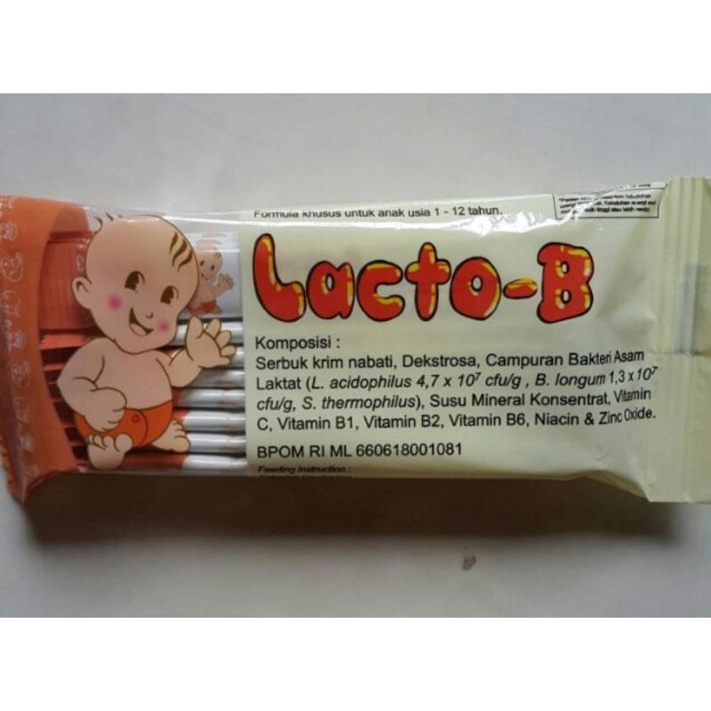 Jual lacto b // sachet // 10 bungkus Shopee Indonesia