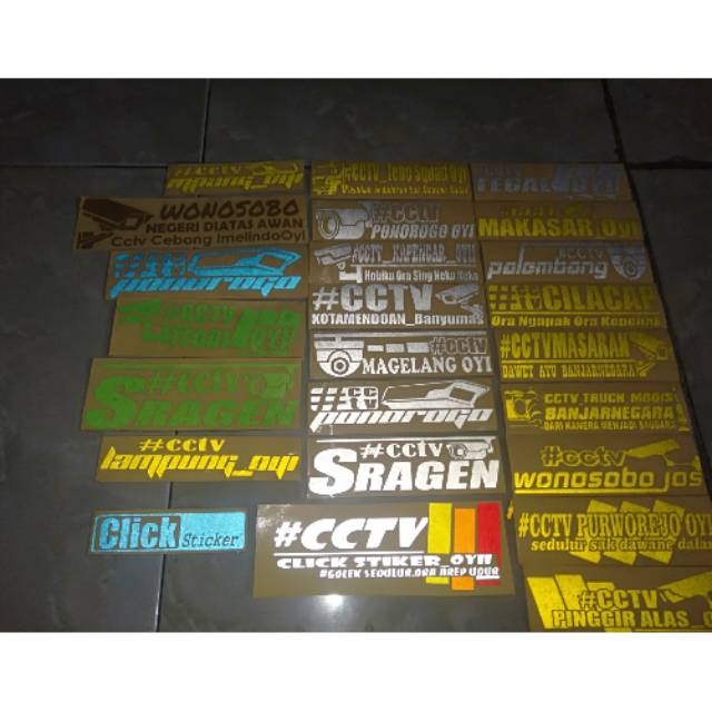 Jual Stiker Cctv Truk Maniatruk Oleng Komunikasi Cctvtermurah