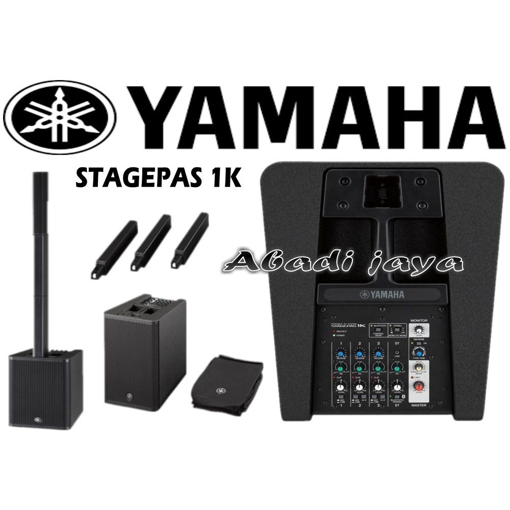 Jual YAMAHA STAGEPAS 1K ORIGINAL SPEAKER COLUMN AKTIF PORTABLE 12