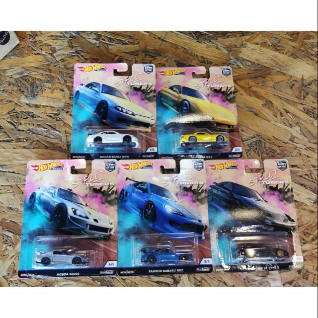 Hot wheels street tuners hot sale set