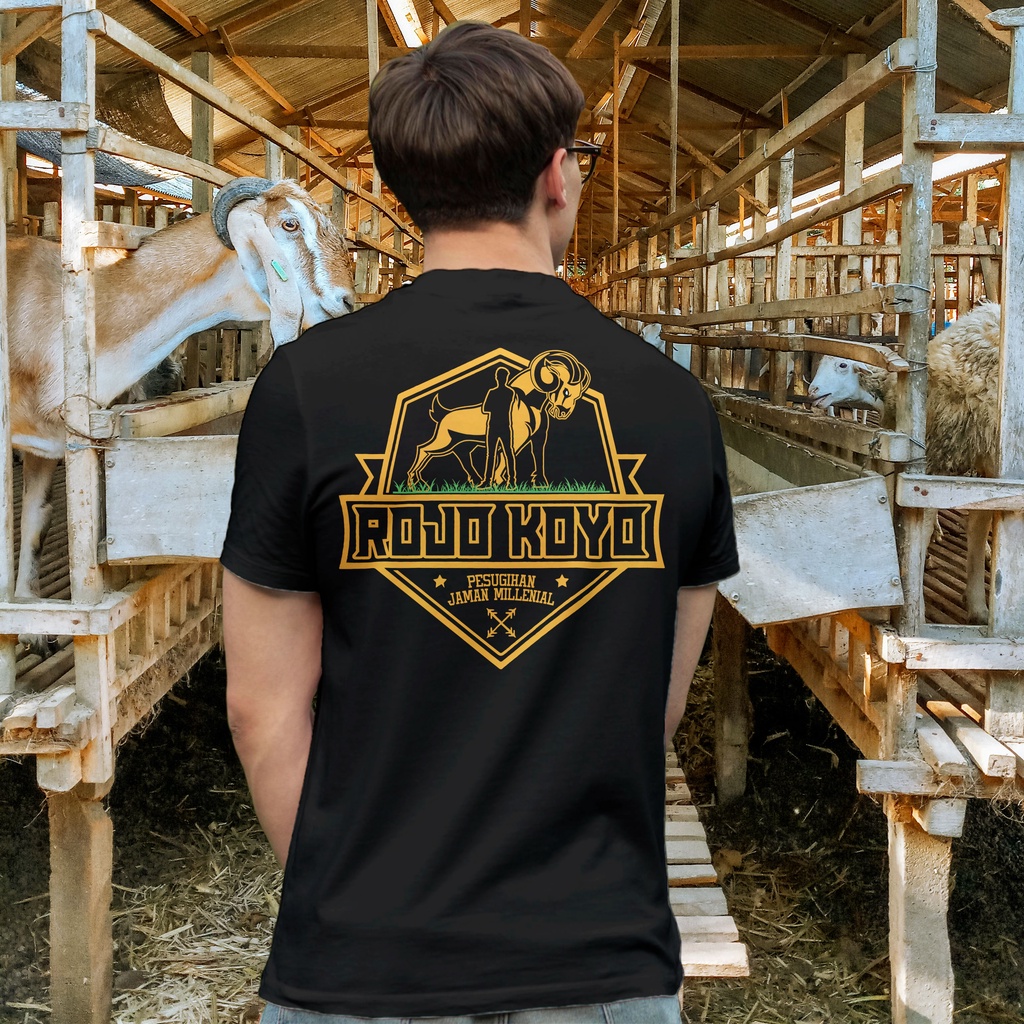 Jual Kaos Peternak Muda Rojo Koyo Special Edition Peternak Kambing