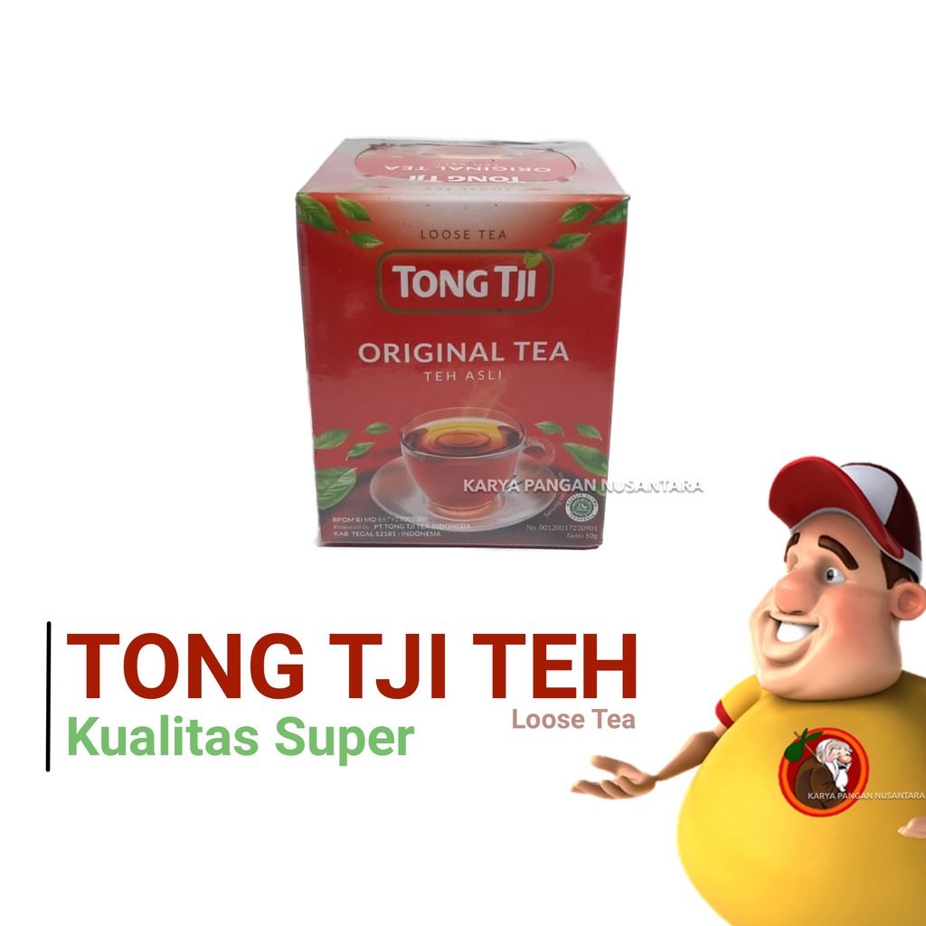 Jual Teh Tong Tji Super Teh Original Tea Teh Seduh Tongtji Pack 50gr