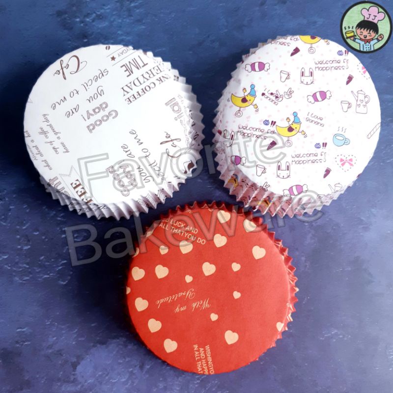 Jual Paper Cup Case Bread Cake Round Kertas Alas Roti Kue Bulat ...