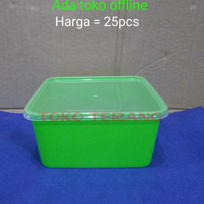 Jual Hdr388 Thinwall Food Container 1500ml Warna Kotak Makan Bening