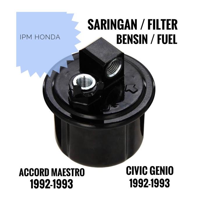 Jual Saringan Bensin Fuel Filter Honda Accord Maestro Injection 1992