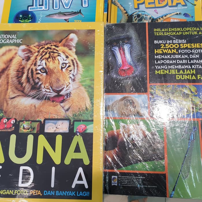 Jual Fauna Pedia 2500 hewan dengan foto peta dan banyak lagi HC ...