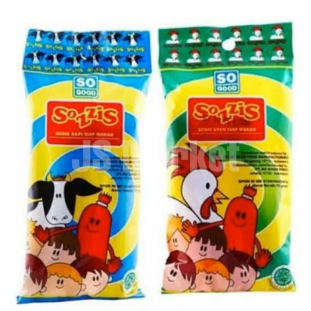 Jual SOZZIS SO GOOD AYAM/SAPI 75GR | Shopee Indonesia