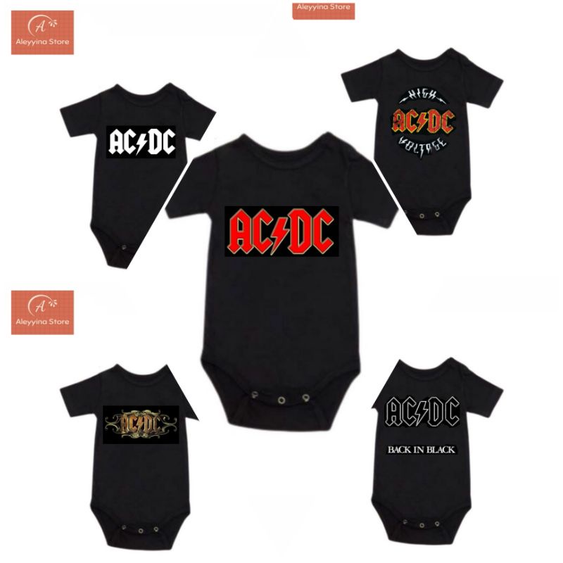 Jual Baju Bayi Jumper ACDC BAND ROCK / Murah Laki laki Perempuan Murah ...