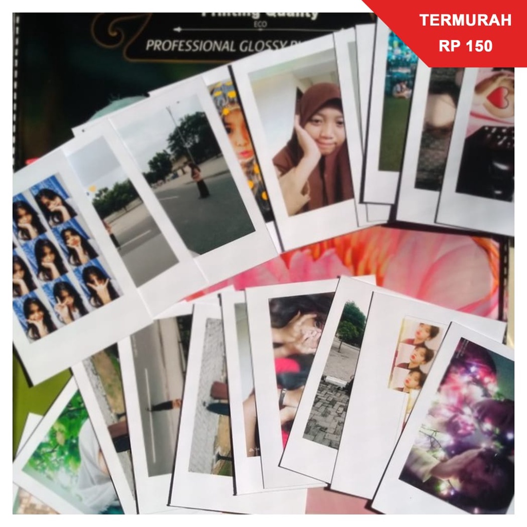 Jual Cetak Polaroid 2r 1r Terlaris Dan Termurah Icetak Polaroid Instant Foto Background Putih 2959