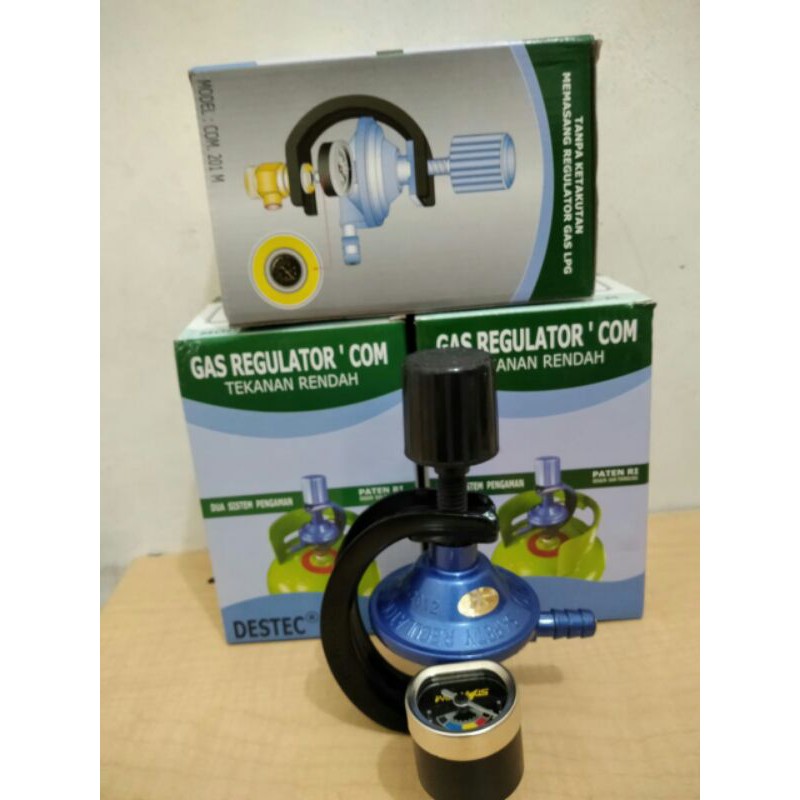 Jual Regulator Gas Meteran Destec Type M Shopee Indonesia