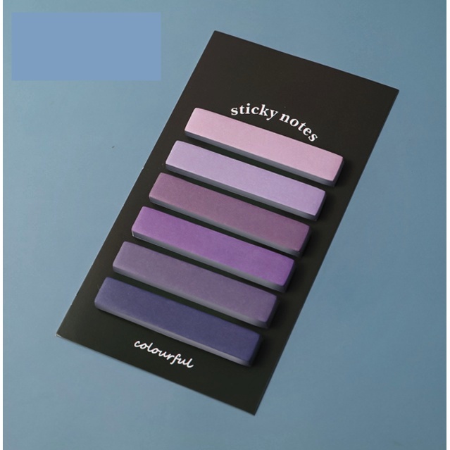Jual 120 Lembar Stiker Label Index Morandi Sticky Note Label Memo ...