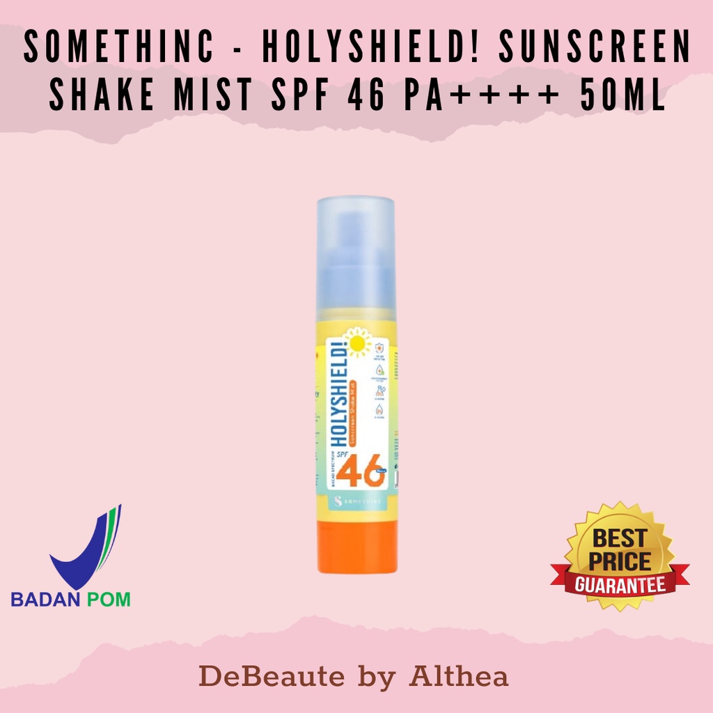Jual Somethinc Holyshield! Sunscreen Shake Mist SPF 46 PA++++ 50ml ...