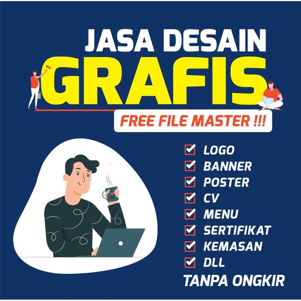 Jual Desain Logo, Banner, Poster, Menu, Murah Proses Cepat | Shopee