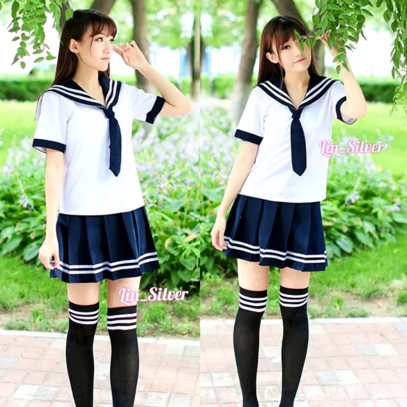 Jual Kostum Cosplay Siswa Pelajar Murid Jepang Set | Shopee Indonesia