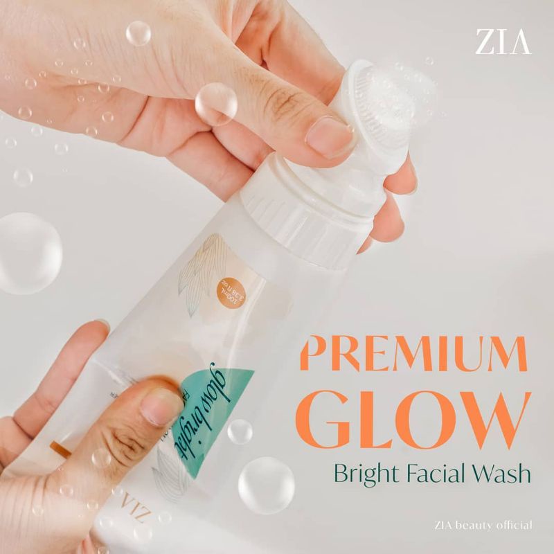 Jual ZIA GLOW BRIGHT facial wash Shopee Indonesia