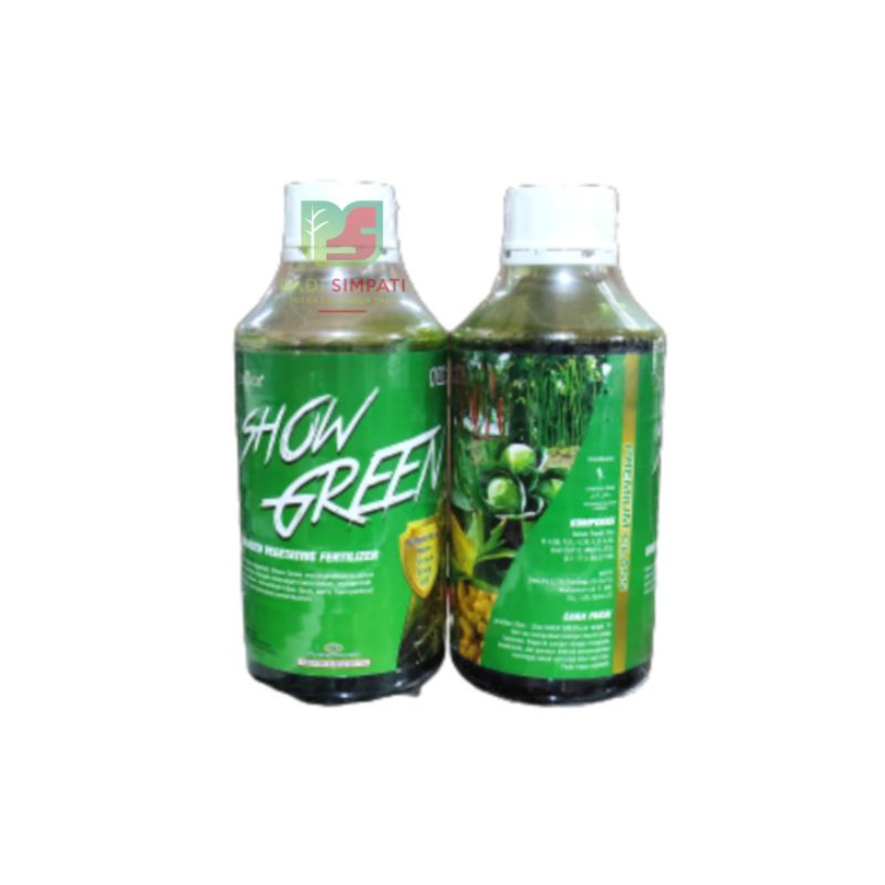 Jual Pupuk And Nutrisi Vegetatif Tanaman Show Green 1 Liter Fertilizer Zpt Shopee Indonesia 