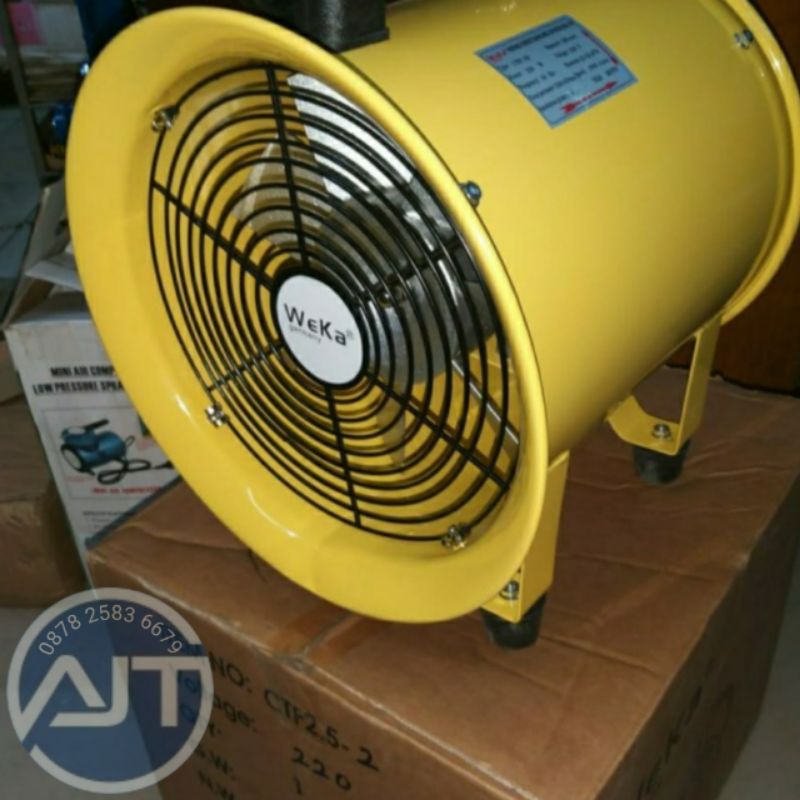 Jual blower ventilator portable 8 inch weka germany kipas blower kipas