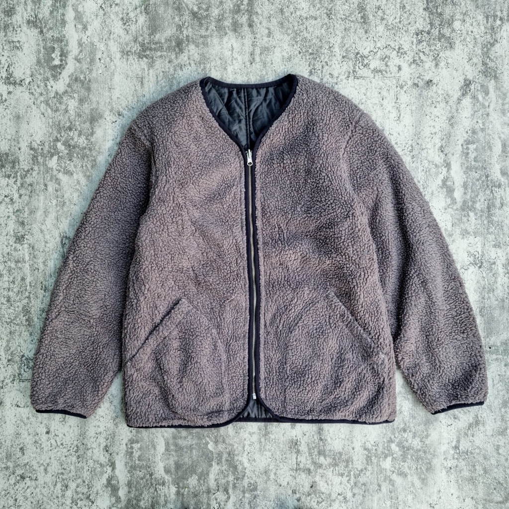 Jual REVERSIBLE SHERPA / QUILTED LINER JACKET Shopee Indonesia