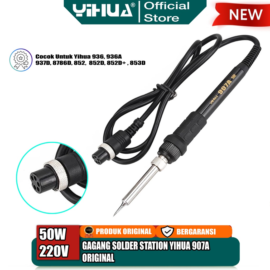 Jual Yihua 907A Gagang Solder Station For Yihua 936 936A 937D 8786D 852 ...