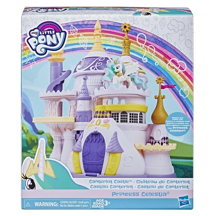 Y Little Pony Canterlot Castle Playset With Princess Celestia Figure